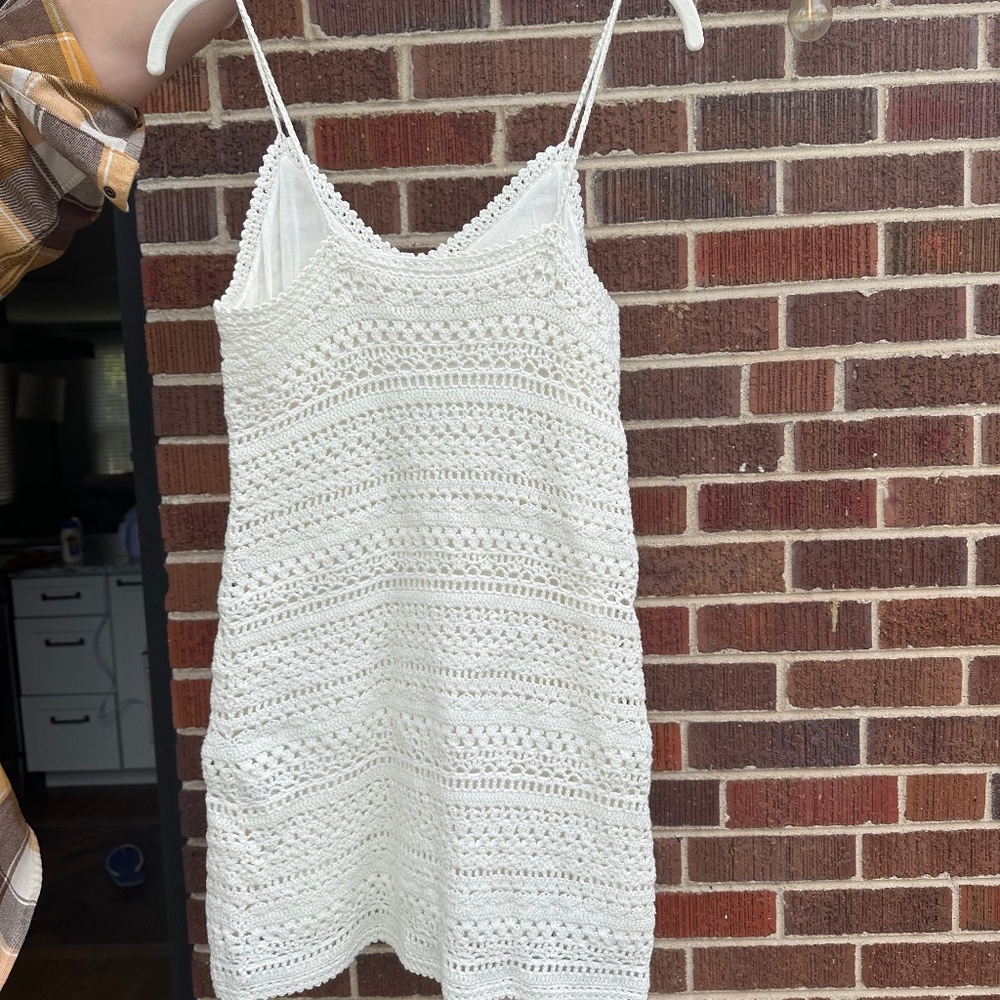 Sezane White Dress